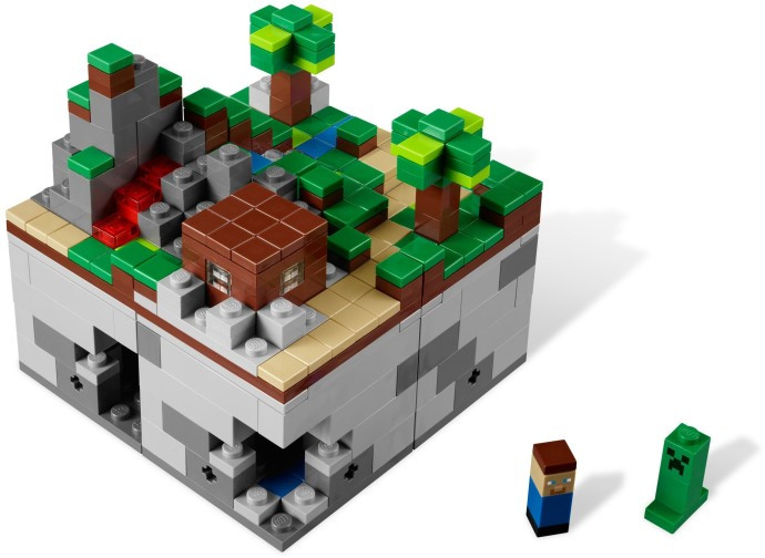 1 Minecraft Micro World Lego Ideas The Forest Swooshable