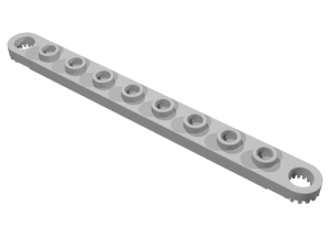 Technic Plate 1 x 10 with Holes