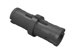 Connector peg w. friction