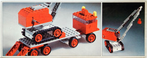 Truck with Crane and Caterpillar Track