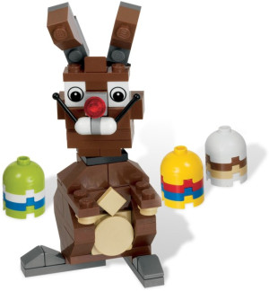 Easter Bunny with Eggs polybag