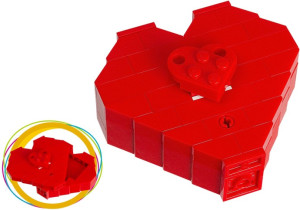 Valentine's Day Heart Box polybag