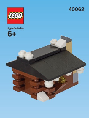Monthly Mini Model Build Set - 2013 02 February, (Log) Cabin