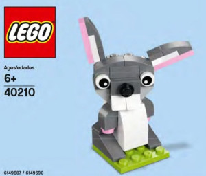 Monthly Mini Model Build Set - 2016 03 March, Easter Bunny