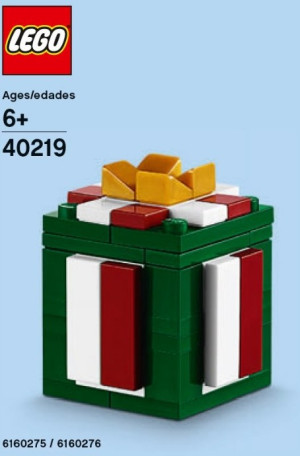 Monthly Mini Model Build Set - 2016 12 December, Christmas Present Box