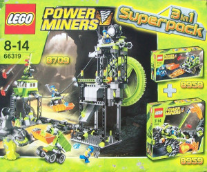 Power Miners Super Pack 3 in 1 (8709, 8958, 8959)