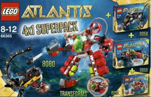 Atlantis Super Pack 4 in 1 (8057, 8058, 8059, 8080)