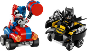 Mighty Micros Batman vs. Harley Quinn