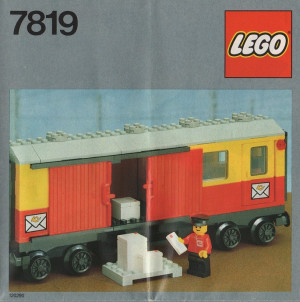 Postal Container Wagon Covered