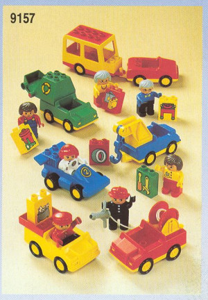 Duplo Job Vehicles with Workers