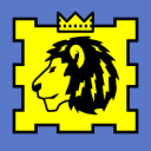 Knights Kingdom lion vector graphic
