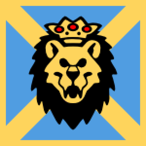 Lion head vector graphic