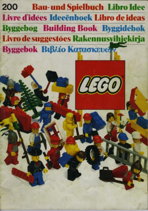 LEGO Town Plan Board, Continental European Cardboard Version