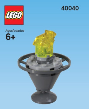 Monthly Mini Model Build Set - 2012 07 July, Torch (Olympic Flame)