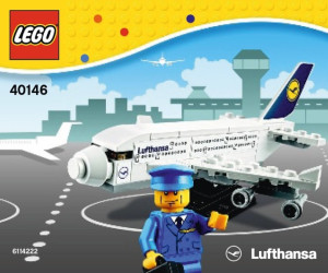 Lufthansa Plane polybag