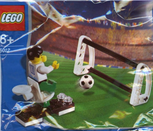 Soccer Player with Goal polybag