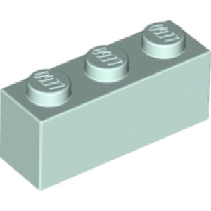 Parts 3 x Lego Medium Stone grey rectangular bricks – 4211428 size 1x3