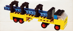 Lorry with Rails